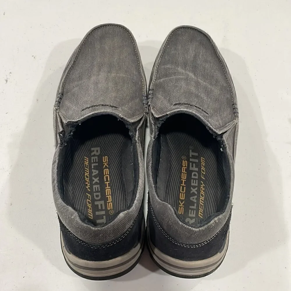 Skechers Creston Relaxed Fit Memory Foam Slip On Loafers. Size 11 Men’s - Picture 3 of 7